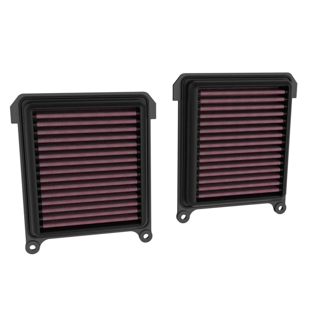 Replacement air filter element with precise dimensions