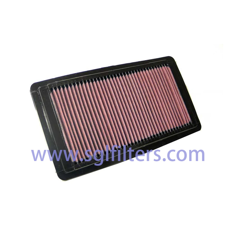 Durable engine air filter element with precise fit and advanced filtration material