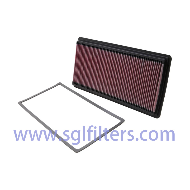 Durable engine air filter element with precise fit and advanced filtration material